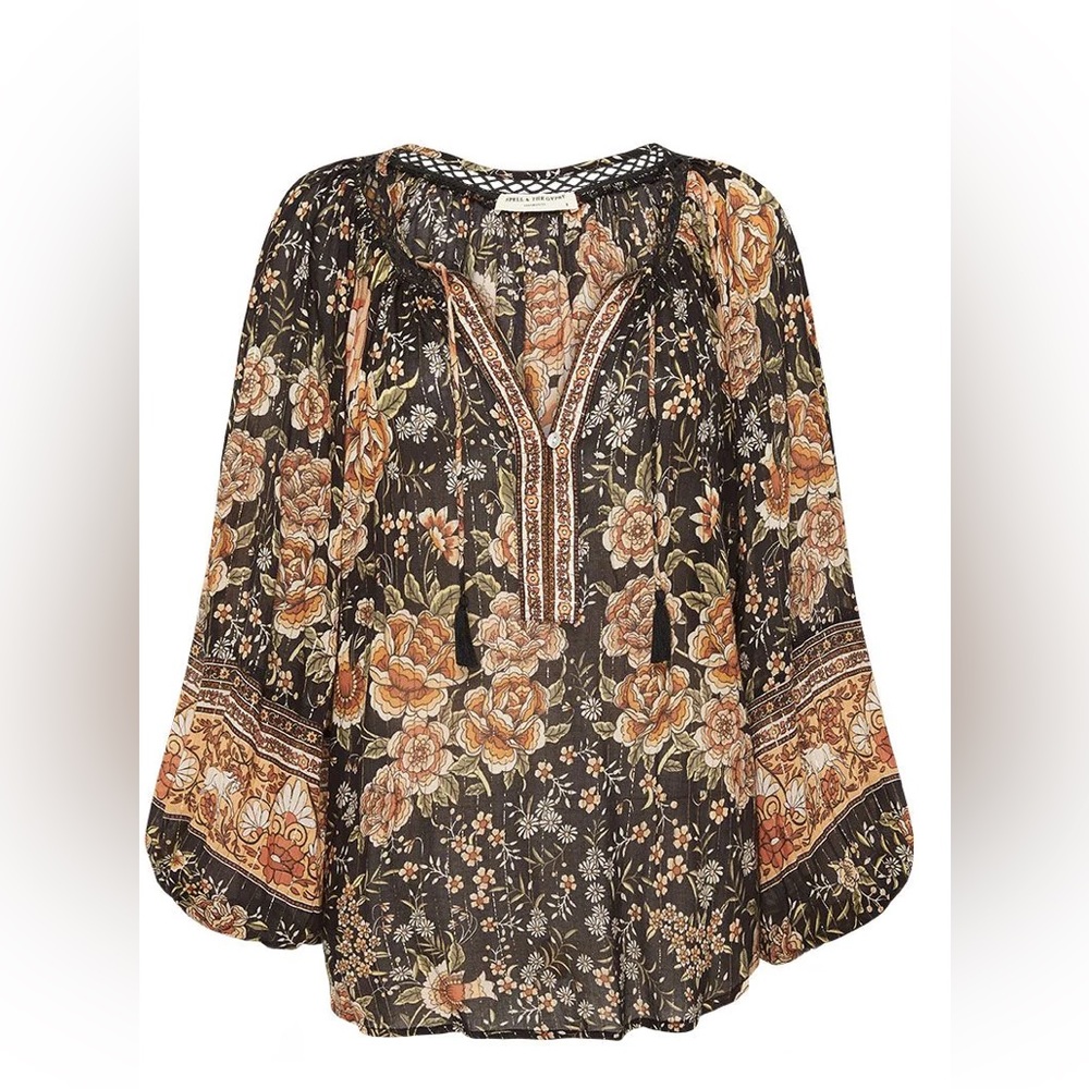 💛Reserved💛Spell Mystic Blouse in Nightfall